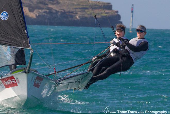 49er Fx - 44th Trofeo Princesa Sofia Mapfre © Thom Touw http://www.thomtouw.com